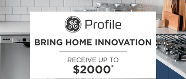 GE Profile appliances rebate