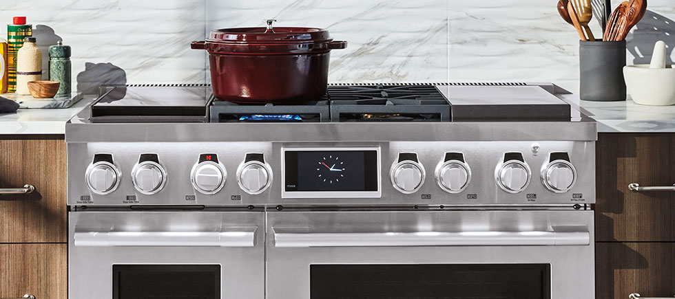 Signature Kitchen Suite Dual-Fuel Pro Range - Cenwood Appliance